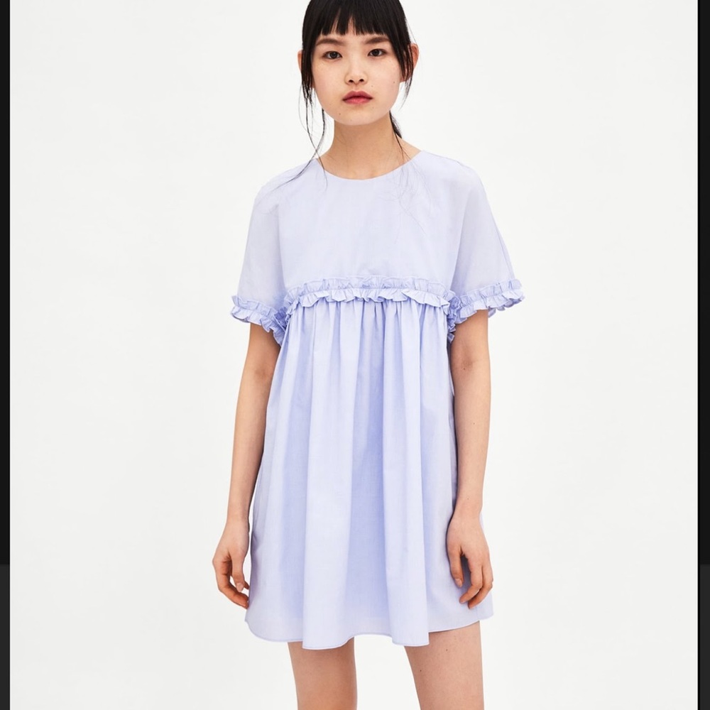 Zara poplin jumpsuit